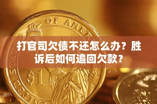 北京打官司欠债不还怎么办？胜诉后如何追回欠款？