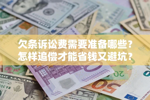 北京欠条诉讼费需要准备哪些？怎样追偿才能省钱又避坑？