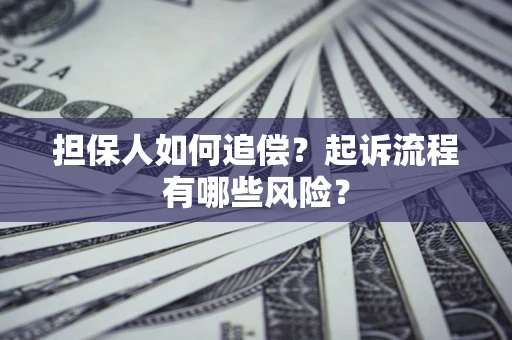 北京担保人如何追偿？起诉流程有哪些风险？