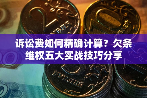 北京诉讼费如何精确计算？欠条维权五大实战技巧分享