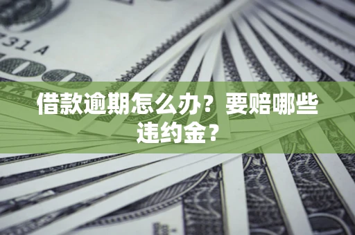 北京借款逾期怎么办？要赔哪些违约金？